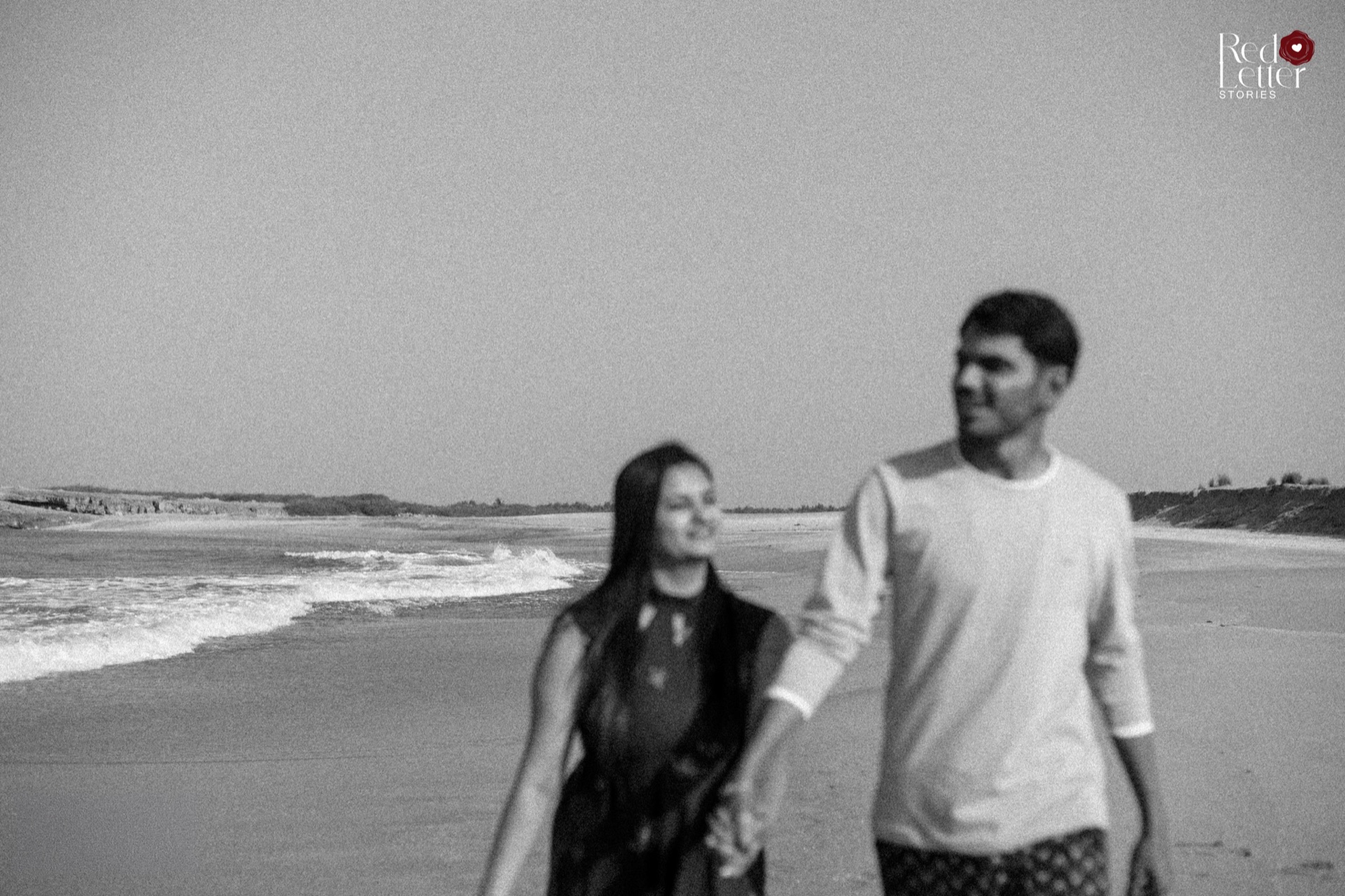 Romantic couple portrait